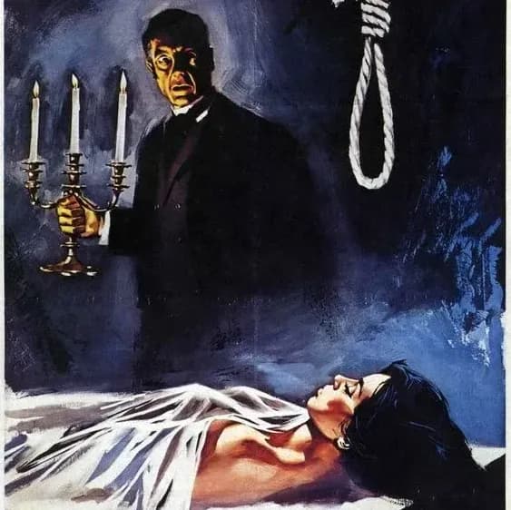 affiche l'effroyable secret du docteur hichcock.